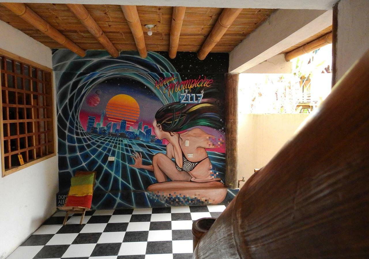 La Facha Hostal Restaurant Surf Mompiche Exterior foto